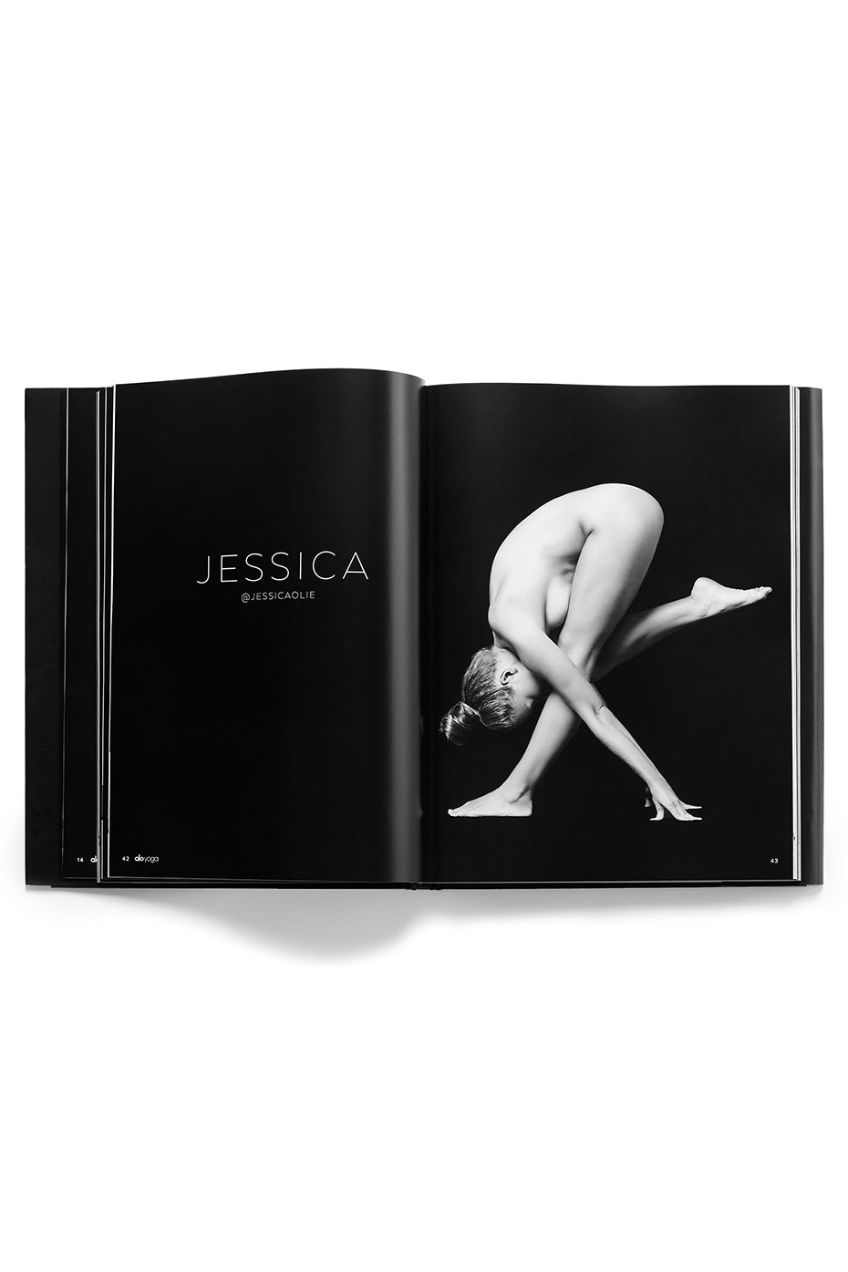 Naked Yoga, a book by ALO--5
