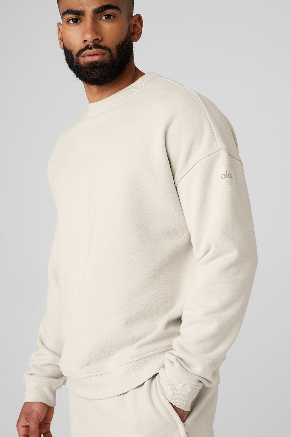 Renown Heavy Weight Crew Neck Pullover - Bone--3